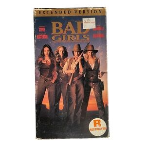 Bad Girls VHS tape